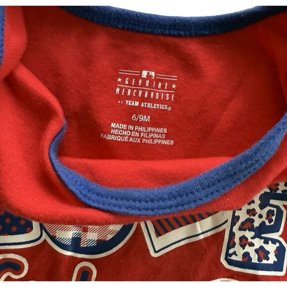 Chicago Cubs One Piece Infant Girls 6-9 Months Genuine Baseball Love Cubs - Picture 4 of 6